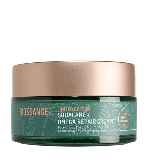 biossance squalane + omega repair cream ingredients|biossance squalane omega repair moisturizer.